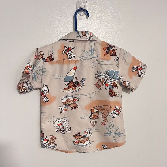 Paw Patrol Boys Hawaiian Shirt 3T - Picture 2 of 9